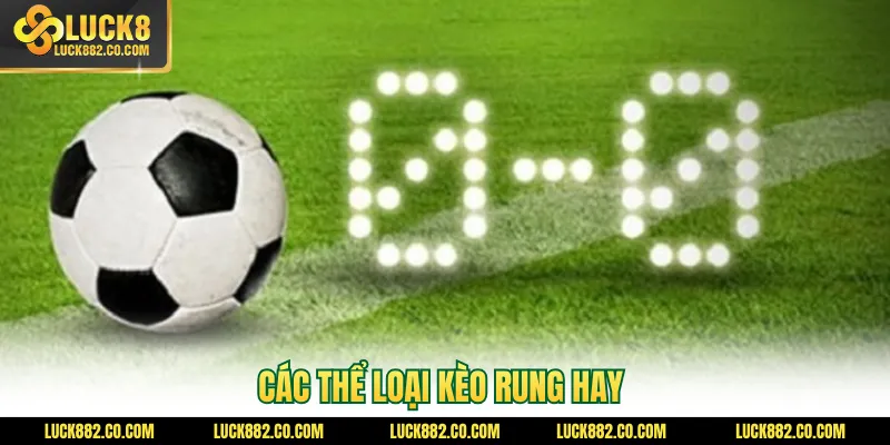 Các thể loại kèo rung hay