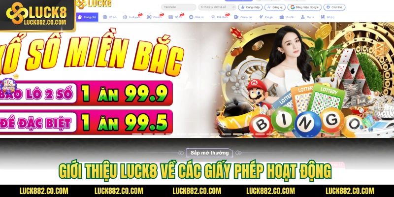 Giới thiệu Luck8 về các giấy phép hoạt động