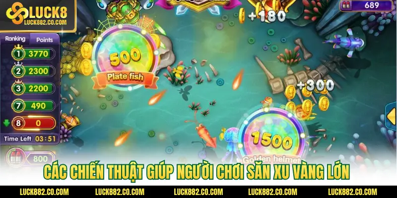 Các chiến thuật giúp người chơi săn xu vàng lớn